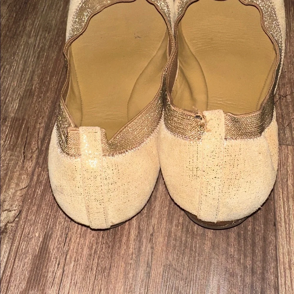 Tory Burch‎ Caroline Suede Ballet Flats size 8